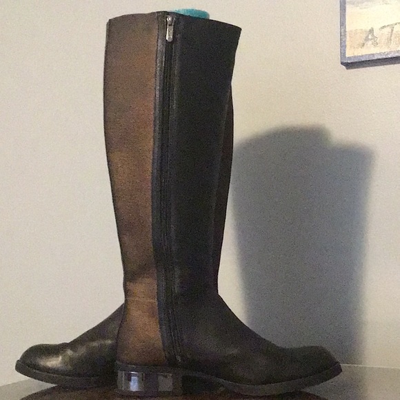 Sam Edelman Circus Kneelength boots size 9 leather upper good condition - Picture 3 of 8